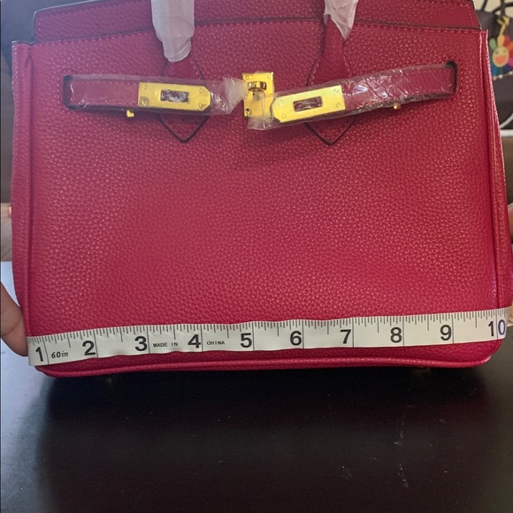 Vibrant Fuchsia Satchel Bag - Picture 9 of 12